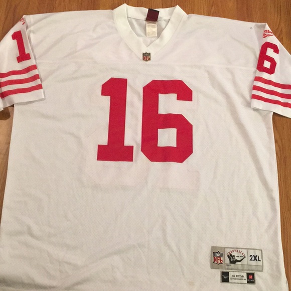 Reebok Other - Joe Montana Reebok #16 Jersey size 2XL